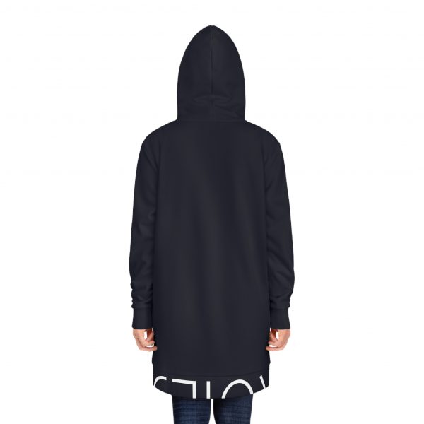 Women's Hoodie Dress - Navy - Image 9