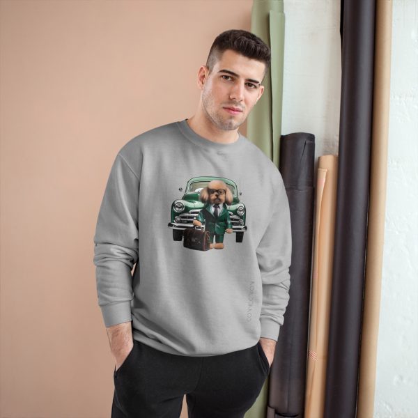 Unisex Champion™ Sweatshirt - Dark Green - Image 11