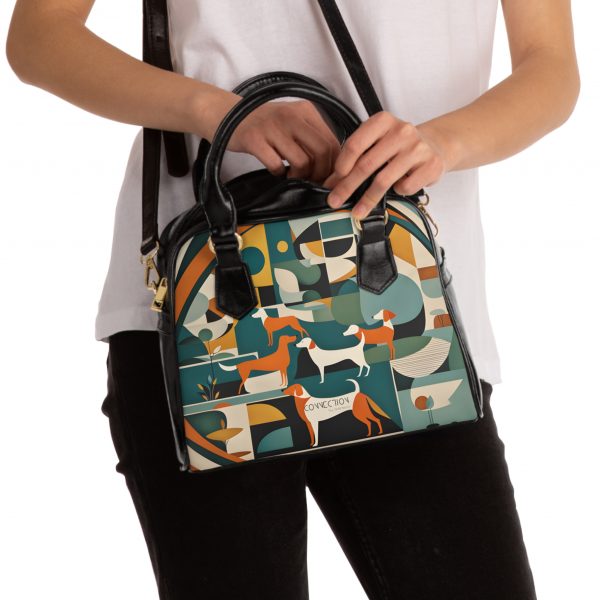 Shoulder Handbag - Pop Art - Image 4