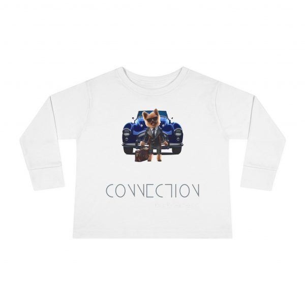 Toddler EasyTear™ Long Sleeve Tee - Navy