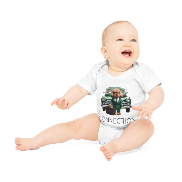 Baby Organic Short Sleeve Bodysuit - Image 4