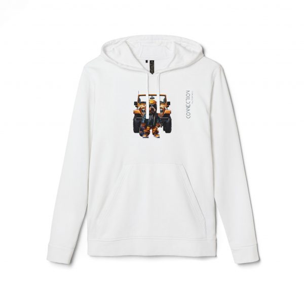 adidas® Unisex Fleece Hoodie - Image 9