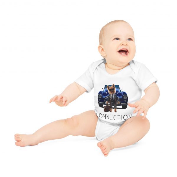 Baby Organic Short Sleeve Bodysuit - Image 4
