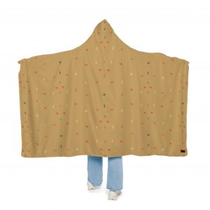 Hooded Sherpa Fleece Blanket