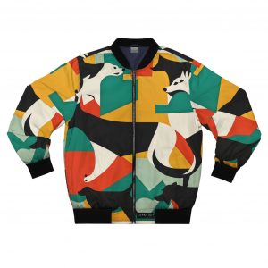 Men's Bomber Jacket - Pop Art