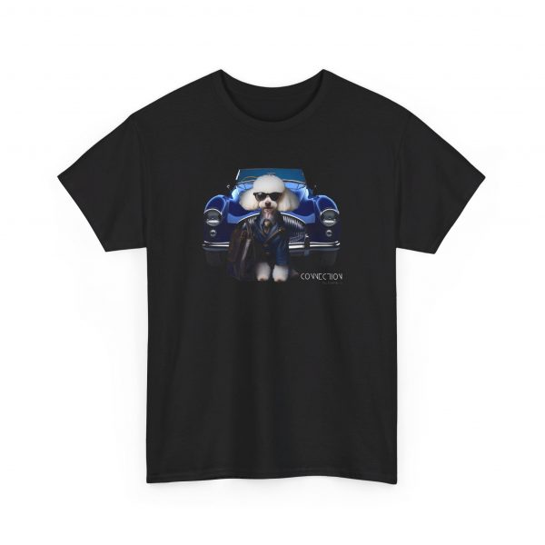 Unisex Heavy Cotton Tee- Poodle - Image 4
