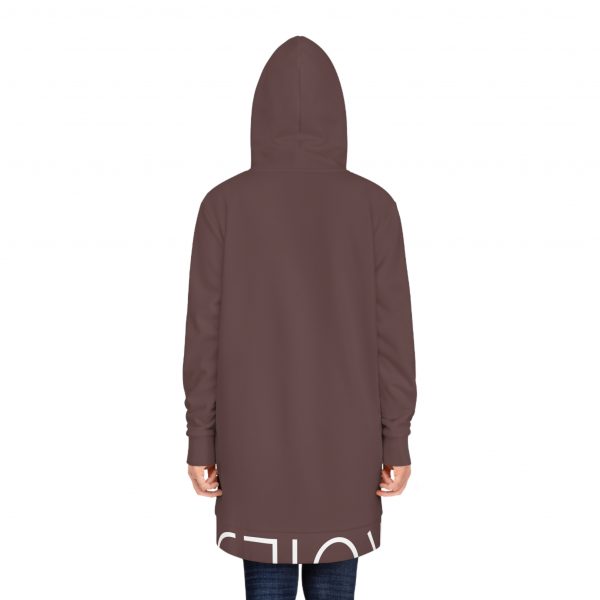 Women's Hoodie Dress - Chocolate - Image 19