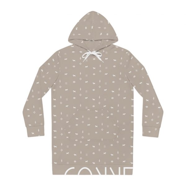 Women's Hoodie Dress -Gabbeh pattern
