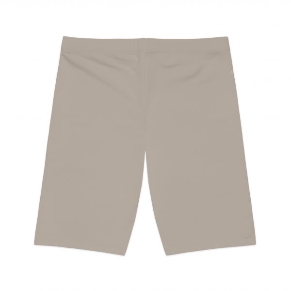 Women's Bike Shorts - Beige - Image 2