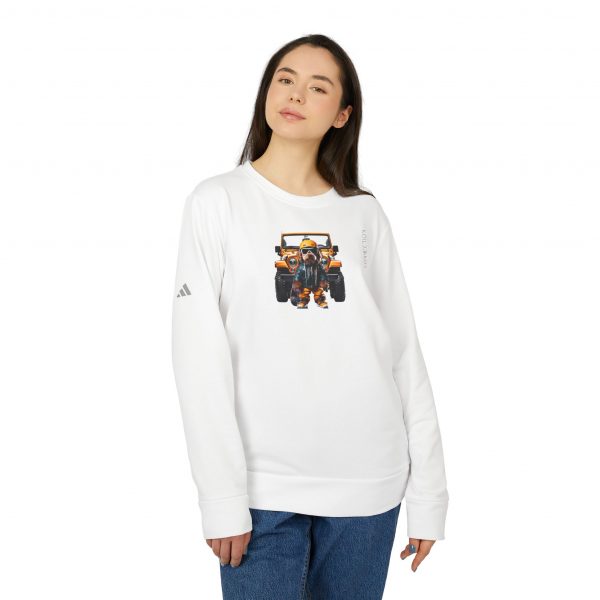 adidas®  Unisex Fleece Crewneck Sweatshirt - Image 9
