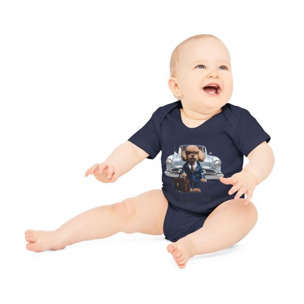Baby Organic Short Sleeve Bodysuit - Image 7
