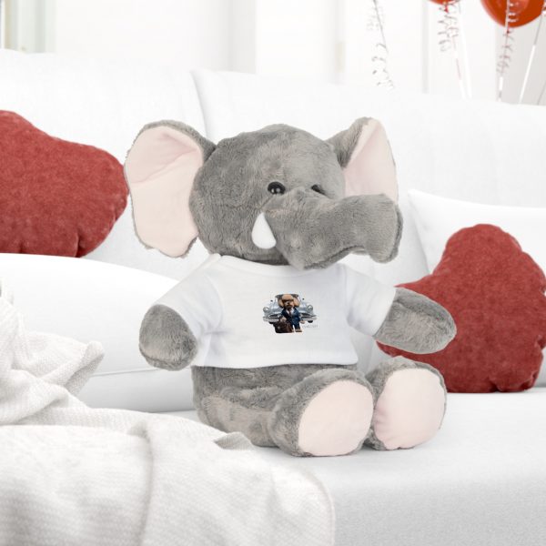 Plush Bear Toy with T-Shirt - Image 6