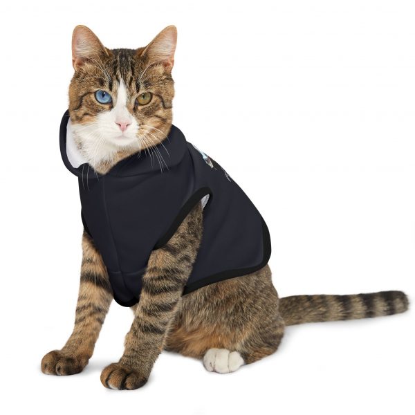 Pet Hoodie with QR Code - Doodle - Image 5