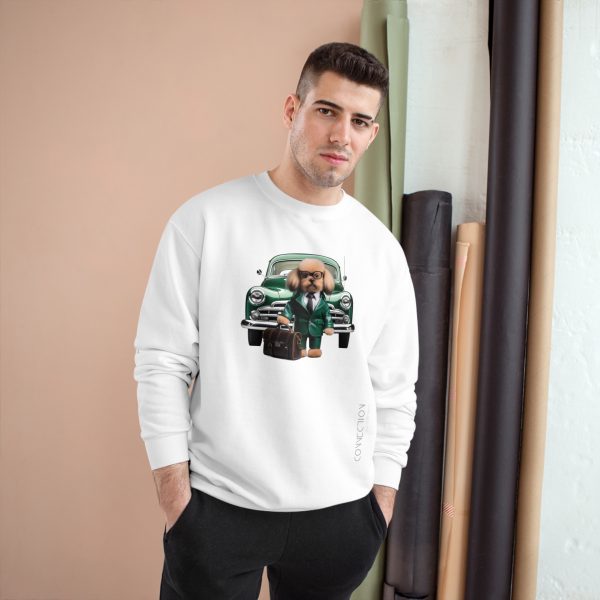 Unisex Champion™ Sweatshirt - Dark Green - Image 7
