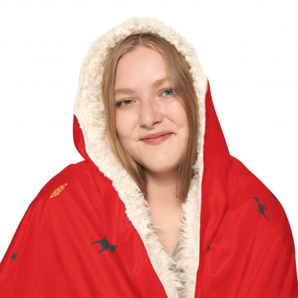 Hooded Sherpa Fleece Blanket - Image 7