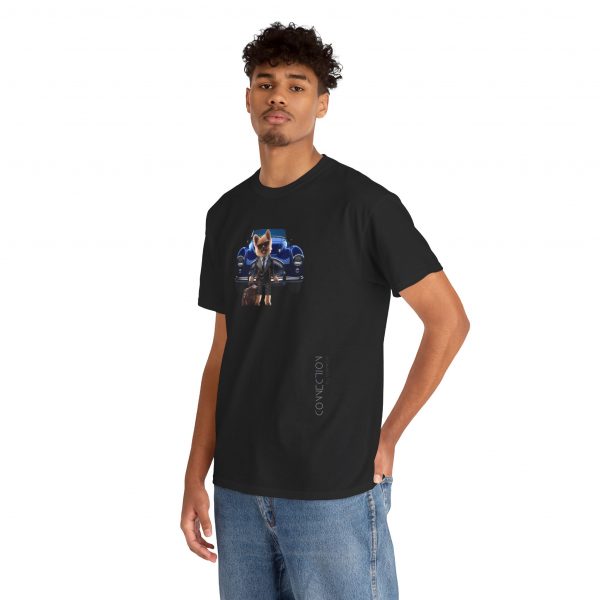 Unisex Heavy Cotton Tee - Pommy - Image 4
