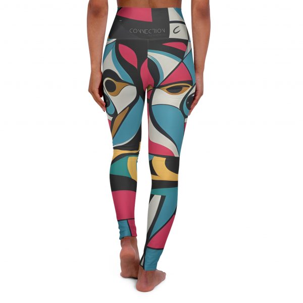Women's Casual Spandex Leggings - Pop Art - Image 3