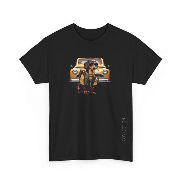 Unisex Cotton Tee - Doxie - Image 3