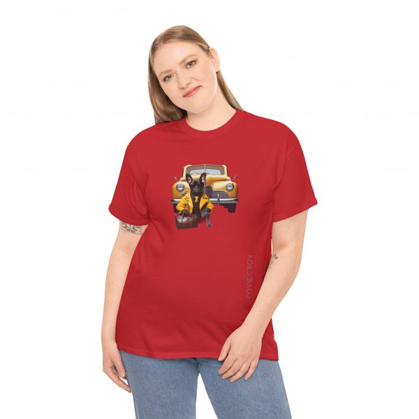 Unisex Heavy Cotton Tee - Frenchie - Image 6