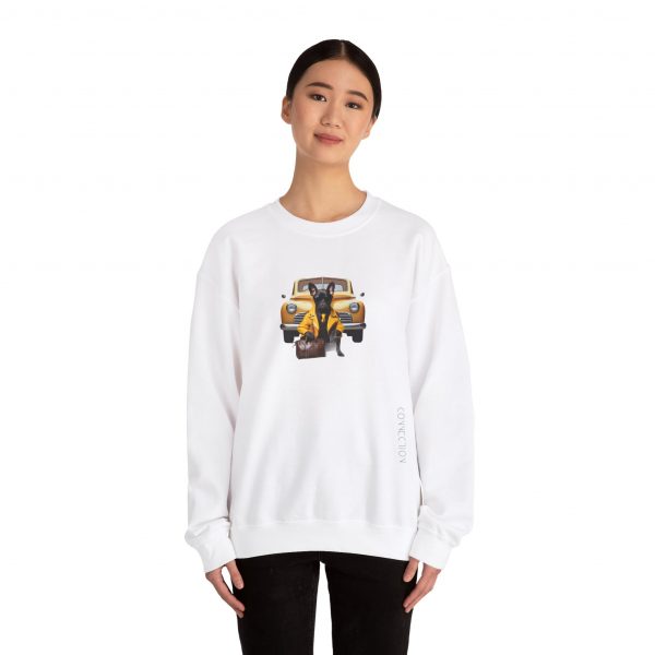 Unisex Heavy Blend™ Crewneck Sweatshirt- Frenchie - Image 6