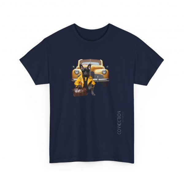 Unisex Heavy Cotton Tee - Frenchie - Image 3