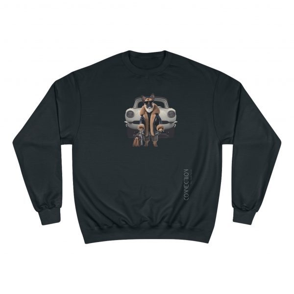 Unisex Champion™ Sweatshirt-Frenchies - Image 3